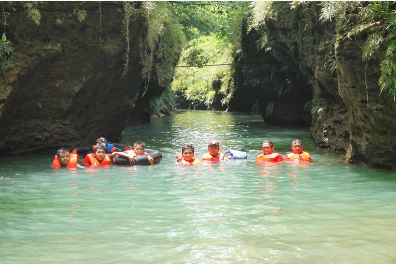 Rafting Goa Lanang, Wisata Air di Pangandaran Selain Pantai